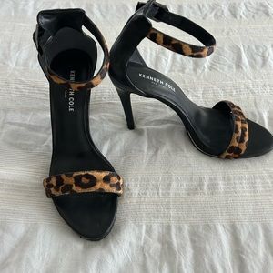 Kenneth Cole Leopard heels
